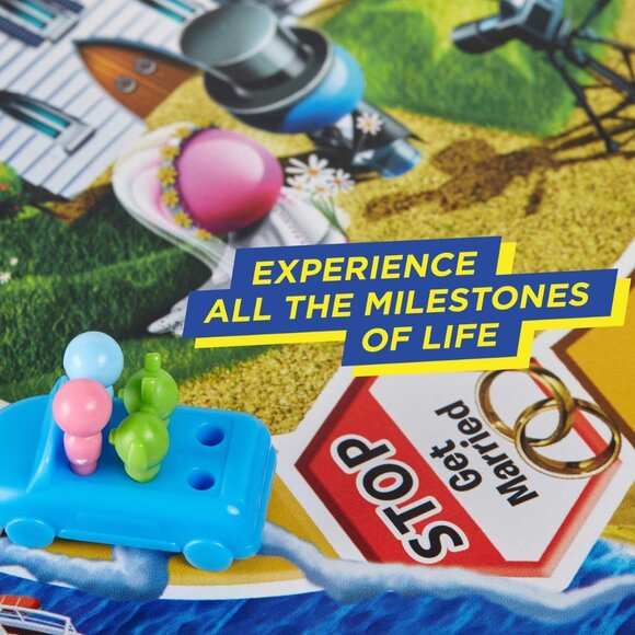 The Game of Life Hasbro Board Game New Sealed English Version For Age 8+ - Picture 13 of 16